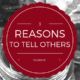 Three reasons to tell others to jam it