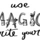 Use magic to write your book